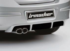 Corsa D Rear Skirt For Irmscher Rear Silencer