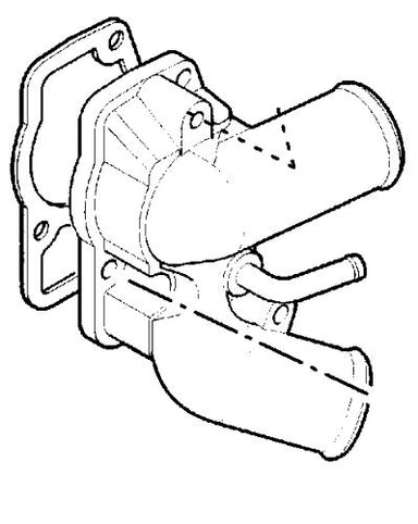 VAUXHALL THERMOSTAT - GENUINE NEW - 95517656