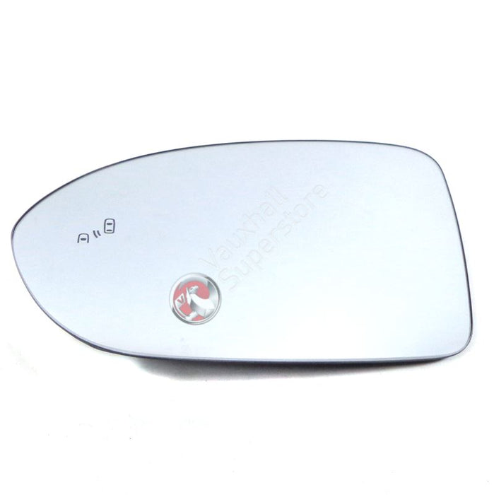 GLASS, MIRROR, LH-RHD (FOR SIDE BLIND SPOT ALERT, RPO UDQ)