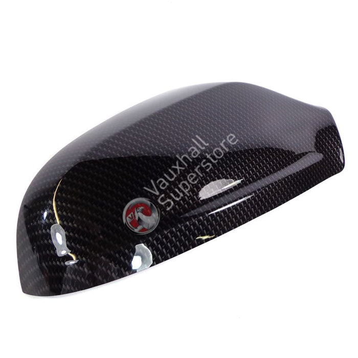 Astra H 3 Door RH Wing Mirror Cover (Drivers Side) - Carbon Effect - 9271744