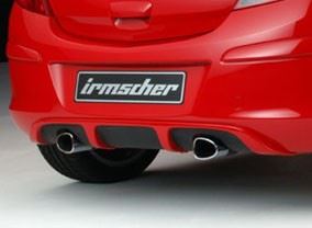 Corsa D Rear Skirt For Irmscher Rear Silencer