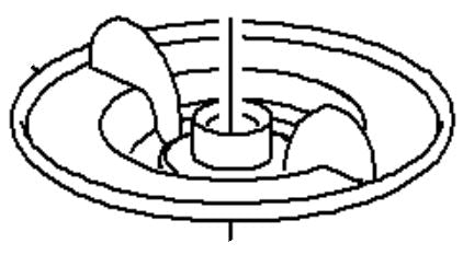 VAUXHALL WING NUT - GENUINE NEW - 39084220