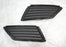 CORSA C BUMPER CORNER COVERS, FOG LAMP BLANKING BEZELS